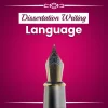 dissertation Writing in language