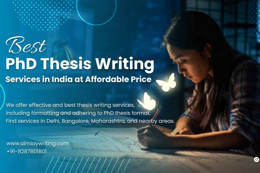 PhD Thesis Writing Services in India