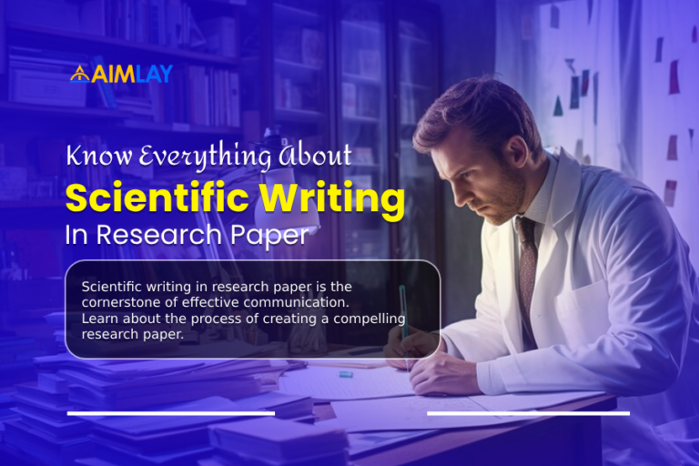 Scientific writing in research paper