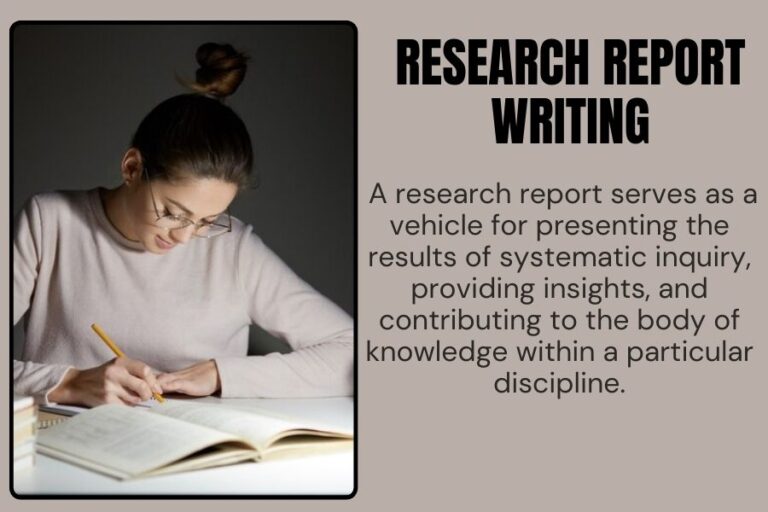 What is the Role and Significance of Research Report Writing?
